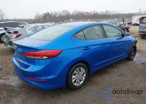 2018 Hyundai Elantra Se z USA, uszkodzony, nr VIN KMHD74LF2JU657411